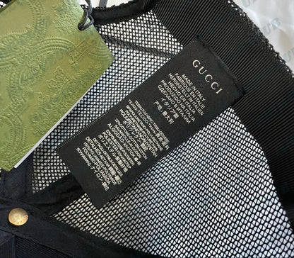 King Snake Cap | Black / Beige