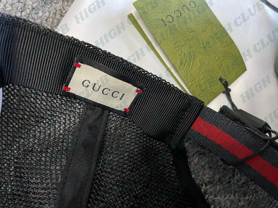 King Snake Cap | Black / Beige