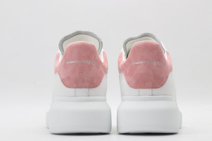 All White / Pink Suede Tail