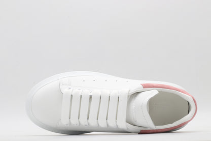 All White / Pink Suede Tail