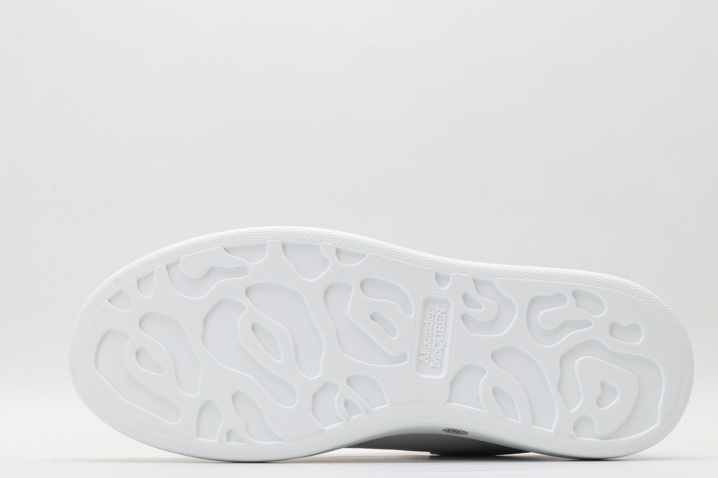 All White / Sky Blue Suede Tail