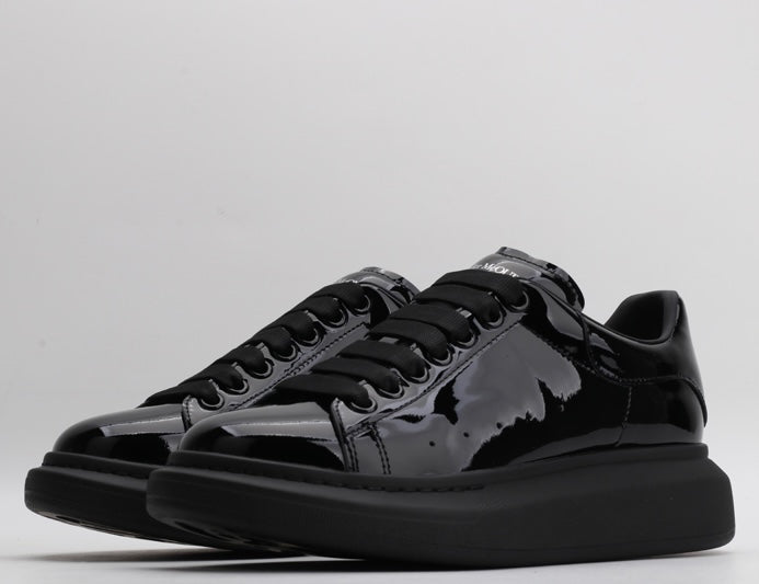 All Black Shiny with Matte Sole