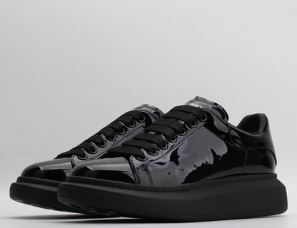 All Black Shiny with Matte Sole