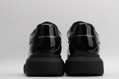 All Black Shiny with Matte Sole