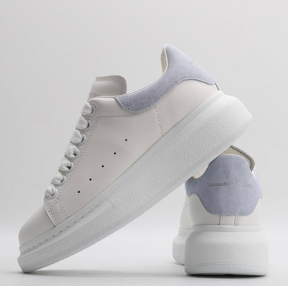 All White / Purple Suede Tail