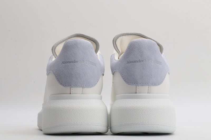 All White / Purple Suede Tail