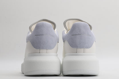 All White / Purple Suede Tail