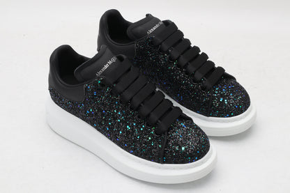 All Strass / White Sole - Black/Blue