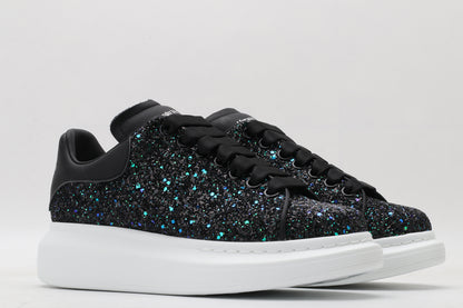 All Strass / White Sole - Black/Blue