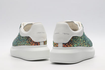 All Strass / White Sole - Orange/Cyan