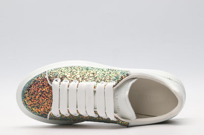 All Strass / White Sole - Orange/Cyan
