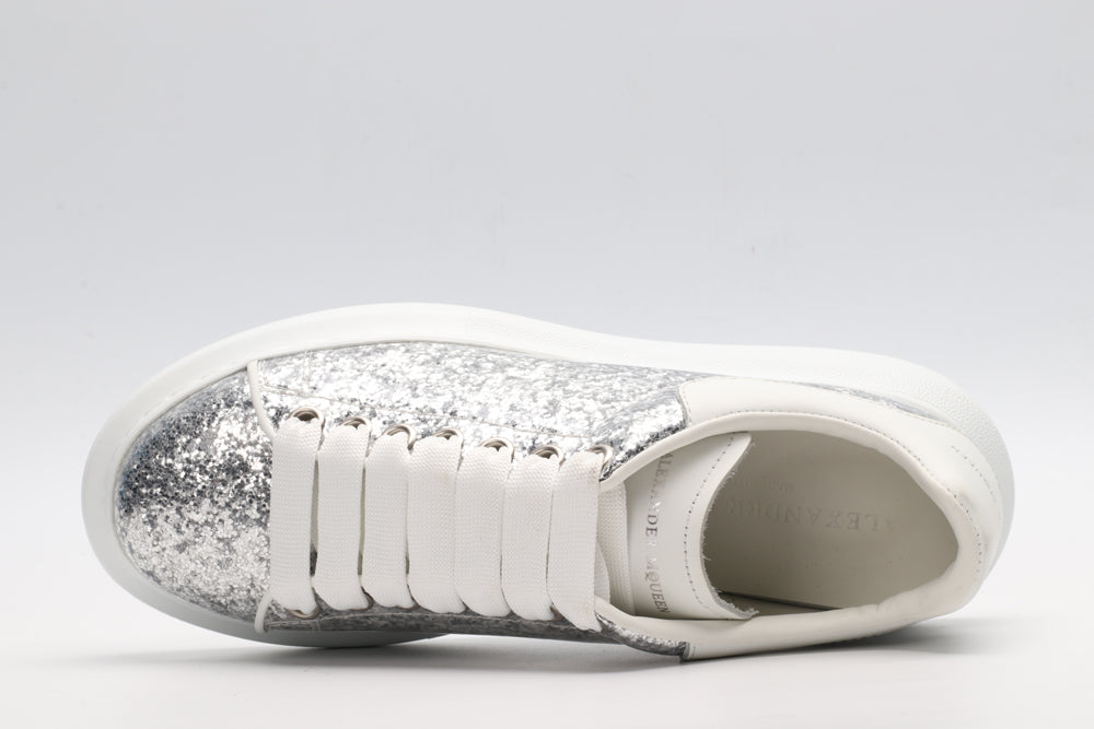 All Strass / White Sole - Silver