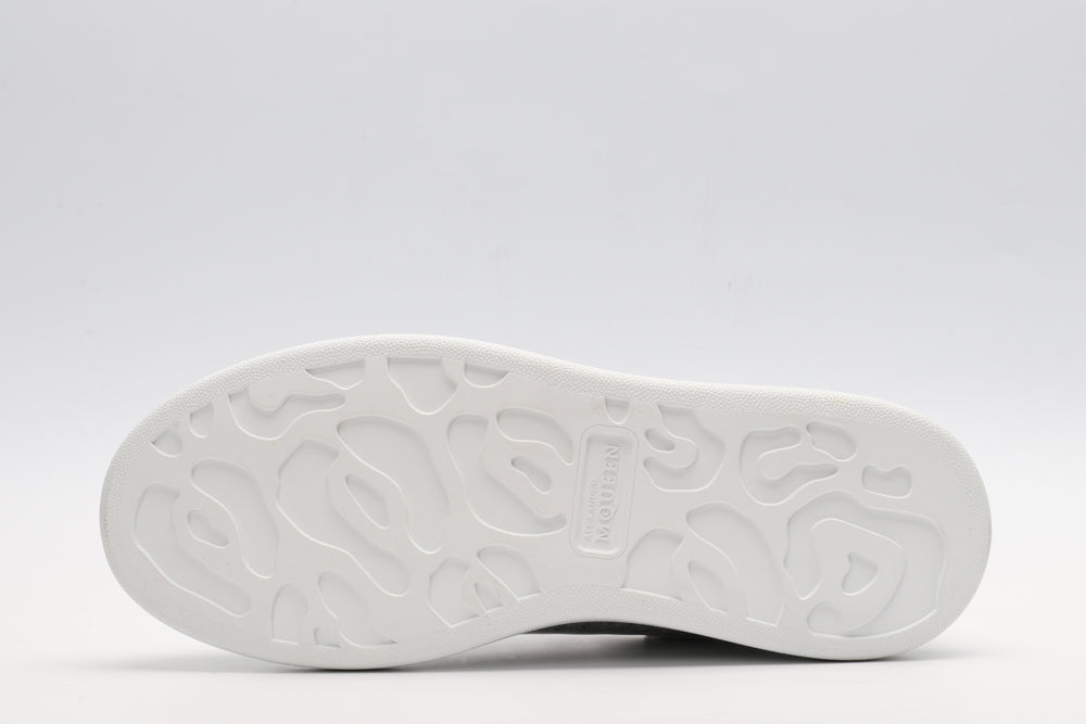 All Strass / White Sole - Silver