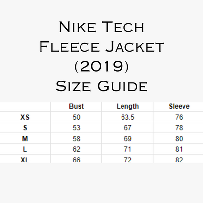 Dark Blue Tech Fleece Jacket (2019)