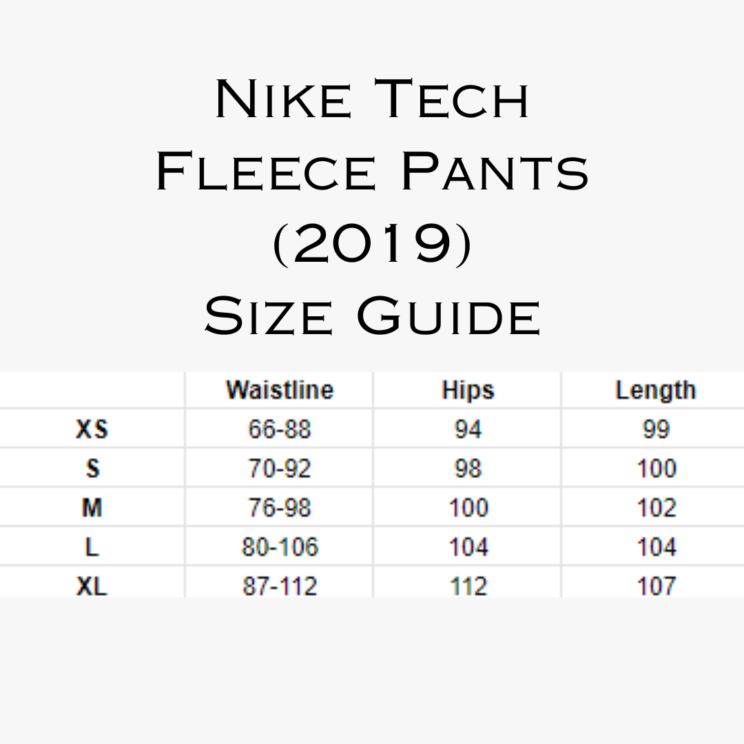 Black Tech Fleece Pants (2019)
