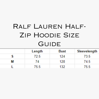 Ralf Half-Zip Hoodie - Variety of Colors / S-L