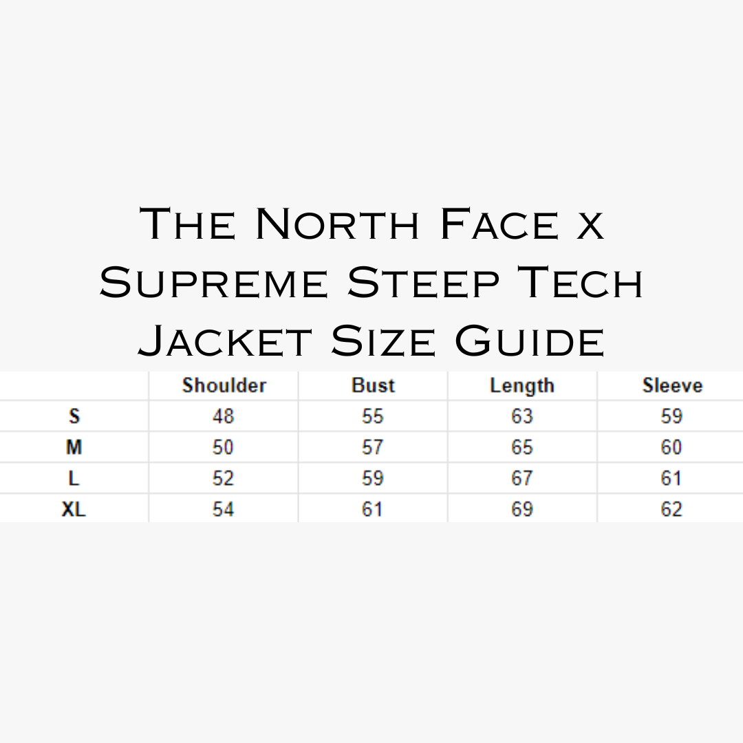 White TNF x SPRM Steep Tech Jacket