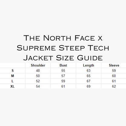 White TNF x SPRM Steep Tech Jacket