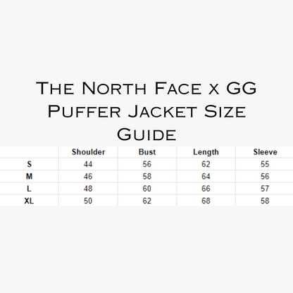 TNF x GG Khaki Puffer Jacket