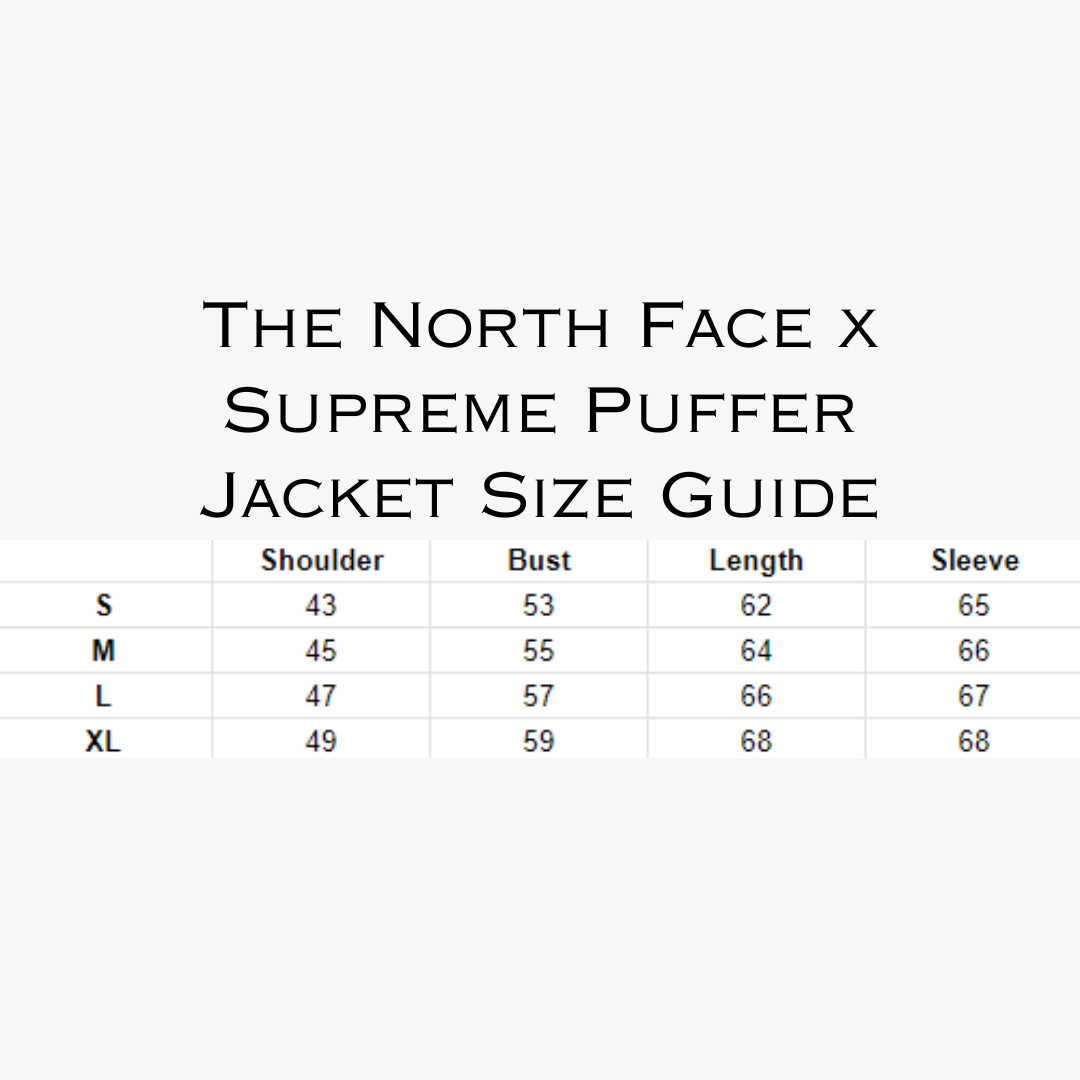 TNF x SPRM White Puffer Jacket