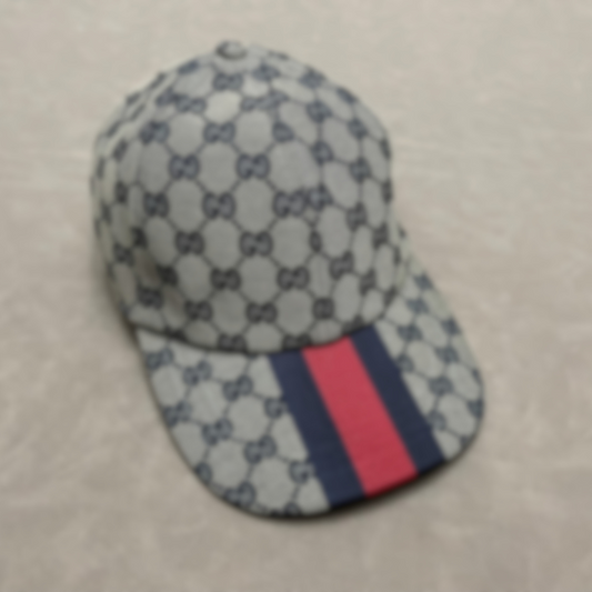 Front Stripes Grey Blue Caps Photo - Άμεσα Διαθέσιμο